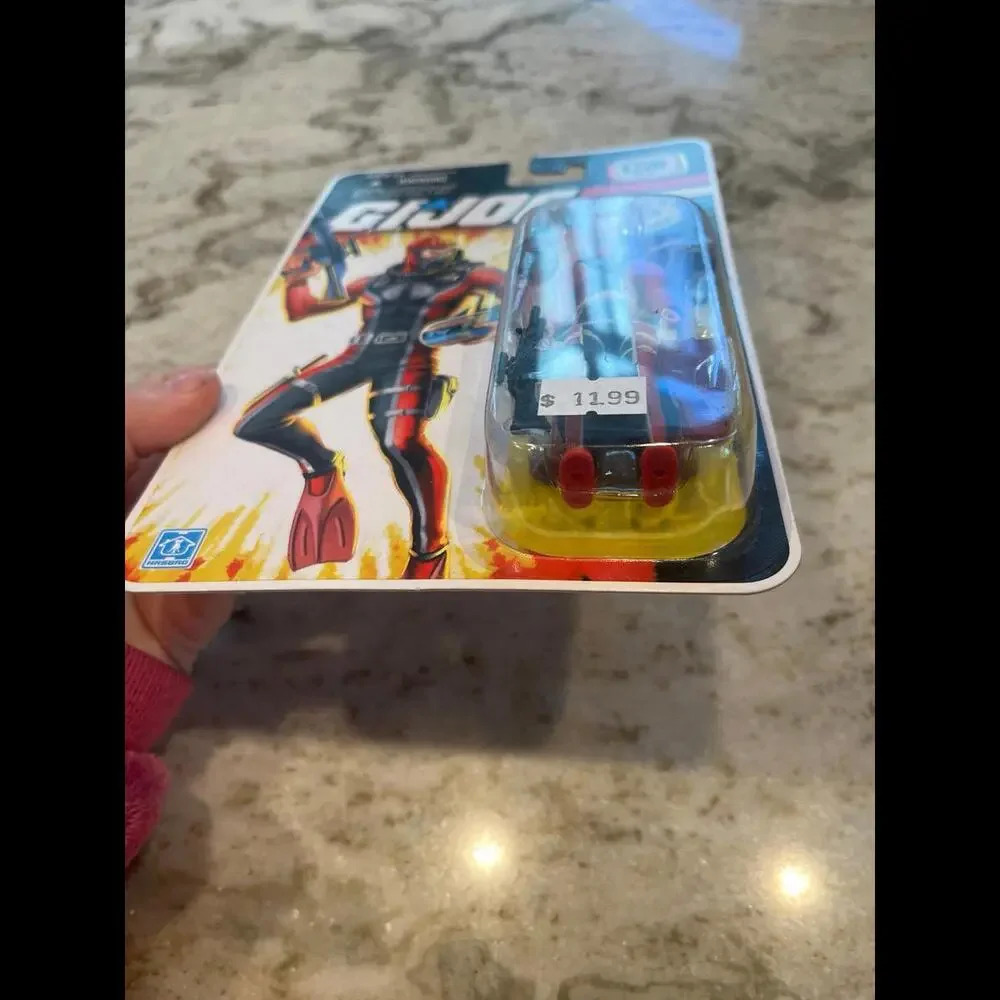 GI Joe 25th Anniversary Cartoon Cobra Enemy Diver Underwater Trooper MOSC Hasbro